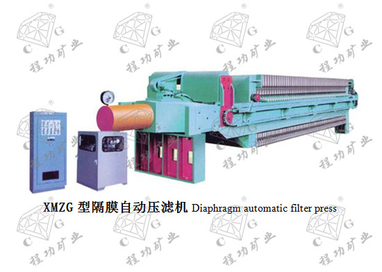 XMZG型隔膜自动压滤机 Diaphragm automatic filter press
