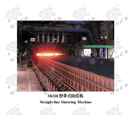 SKSH�ʹ�ʽ�ս�� Straight-line Sintering Machine
